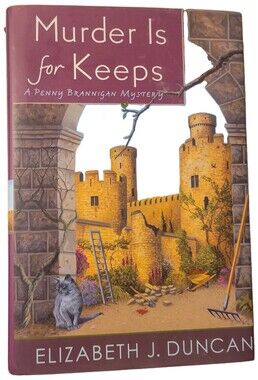 Murder Is for Keeps by Elizabeth J. Duncan Minotaur Books Hardcover Mystery